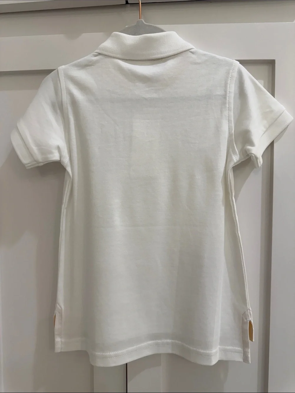 TBBC Prim & Proper Short Sleeve Polo Shirt in Worth Avenue White 2T NWT